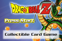 Dragon Ball Z Collectible Card Game screenshot 3 for GameBoy Advance